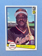 1982 Donruss Baseball Joe Morgan #312 HOF San Francisco Giants