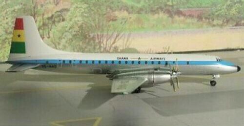 Aeroclassics AC9GAAG Ghana Airways Bristol Britannia 9G-AAG Diecast 1/400 Model
