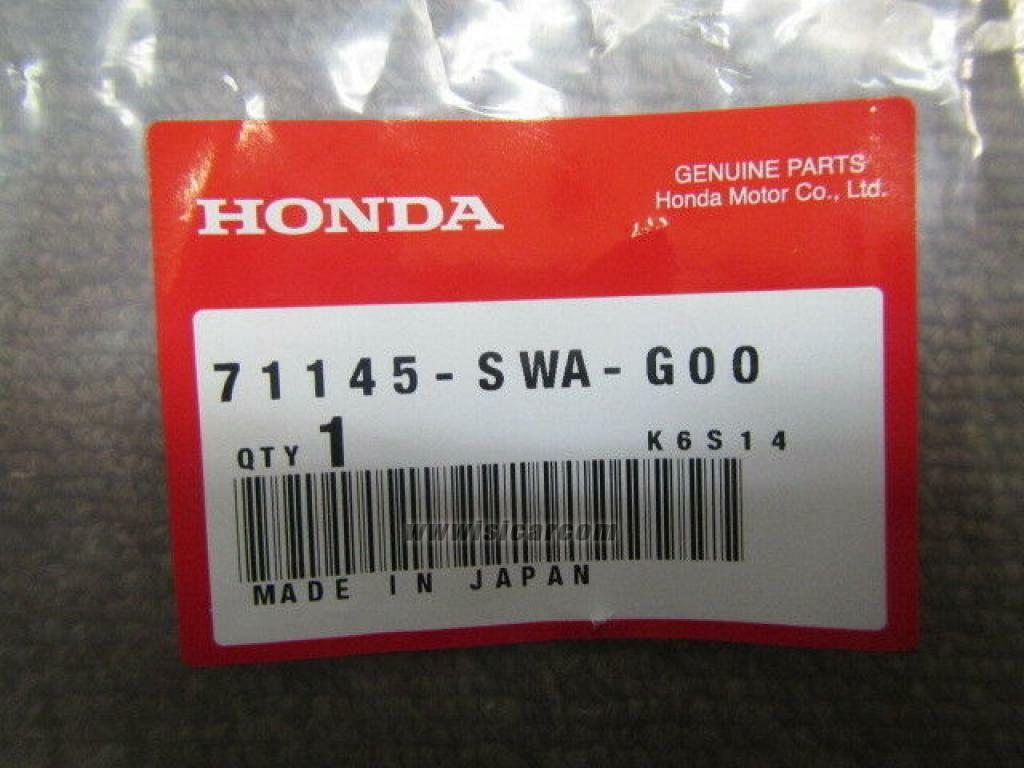 お客ページ 71145-SWA-A01 - Genuine Honda Base, Front License Plate
