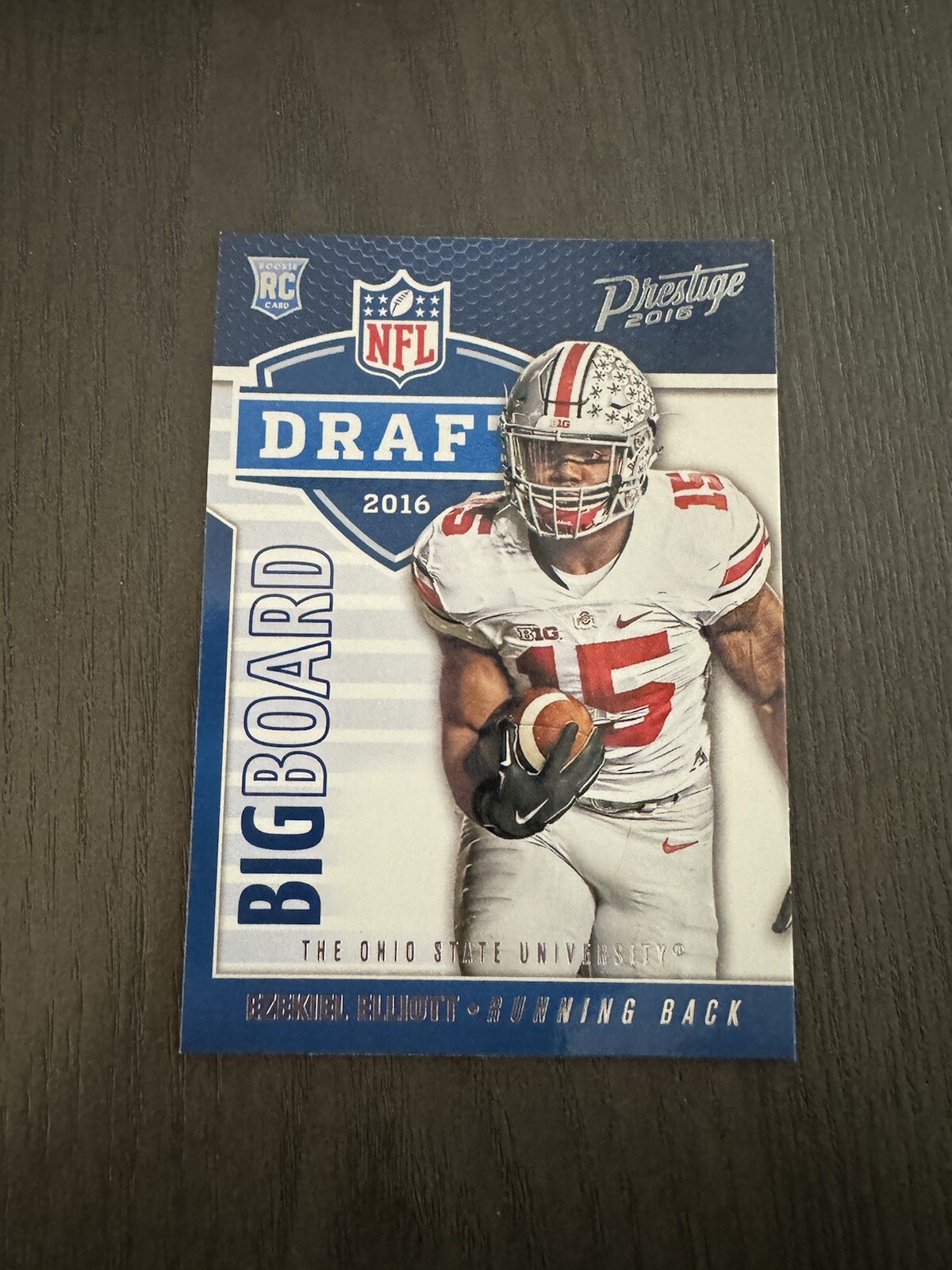 2016 Panini Prestige Draft Big Board Insert #3 Ezekiel Elliott Rookie Card RC