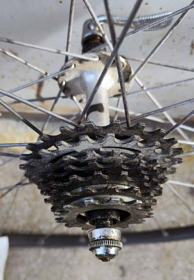 Roue Arrière Mavic GP4 Tubulaire – Moyeu Campagnolo Record, 32 Trous, Vintage Pour Vélo Course