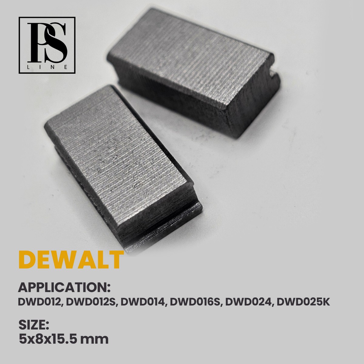 Carbon Brushes for Electric Motors DEWALT DWD012, UK