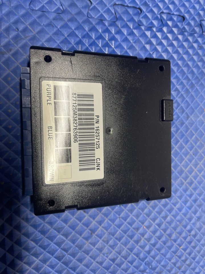 Chevy S10 Blazer Astro GMC Sierra Jimmy 1998-2000 módulo BCM 16257125 * Foto 2 de 3