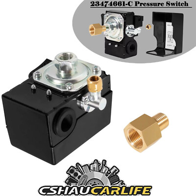 #ad #ad Pressure Switch 23474661 C for Single Stage Compressor SS3 and SS5 95 125 PSI $48.98