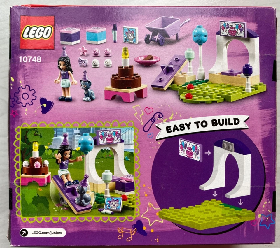 Lego - Friends - Juniors - Easy to Build - Emmas Party - Nr. 10748 - Neu & OVP - Bild 2 von 4