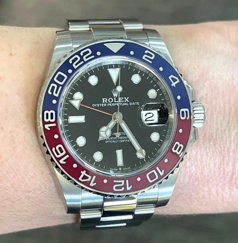 Rolex GMT-Master II "Pepsi" Ref#126710BLRO