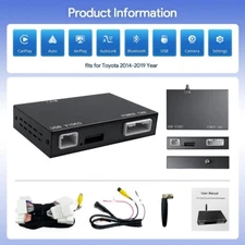 Wireless Carplay Adapter for Toyota 2014-2019 Car Android Auto Decoder Universal