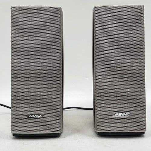 Bose Companion 20 Multimedia Speaker System Silver 406358 W/ Control Pad