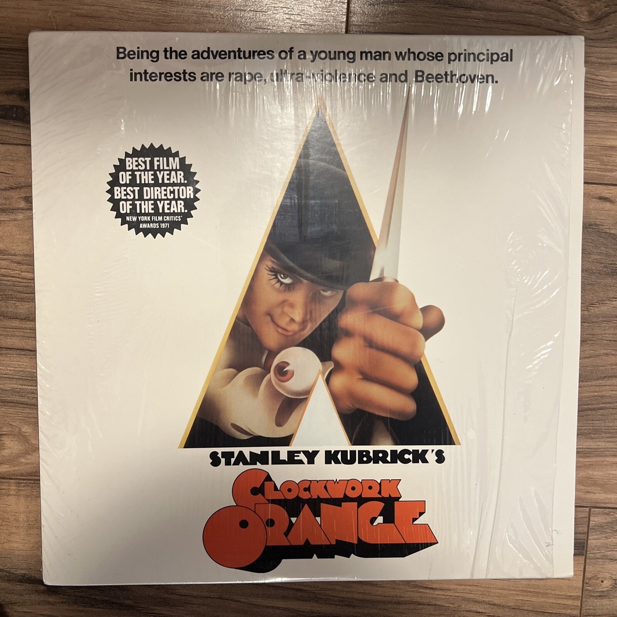 Clockwork Orange Laserdisc 1990 2-Disc Set Letterbox 1971 Stanley