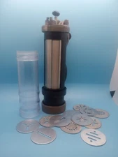 Wilton Cookie Shooter Press Baking Pro World's Best Cookie Press 10 Discs