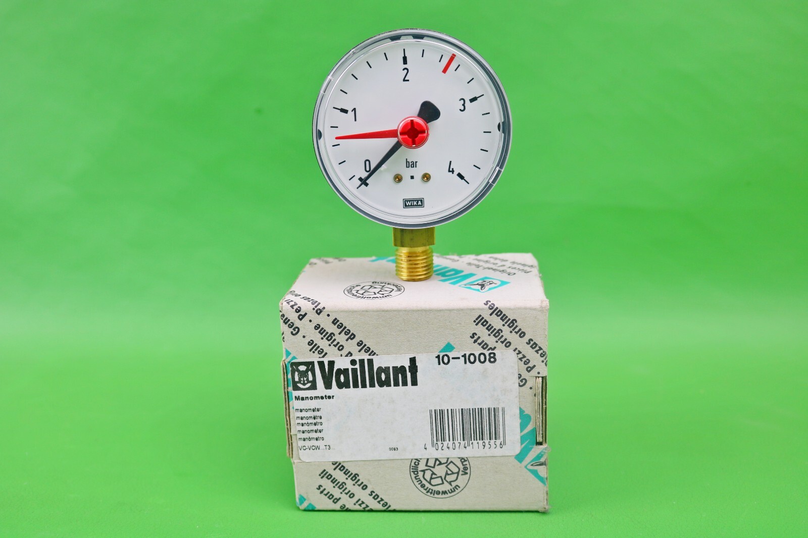 Vaillant VCW 4 bar Manometer Gauge 101008 (D778)