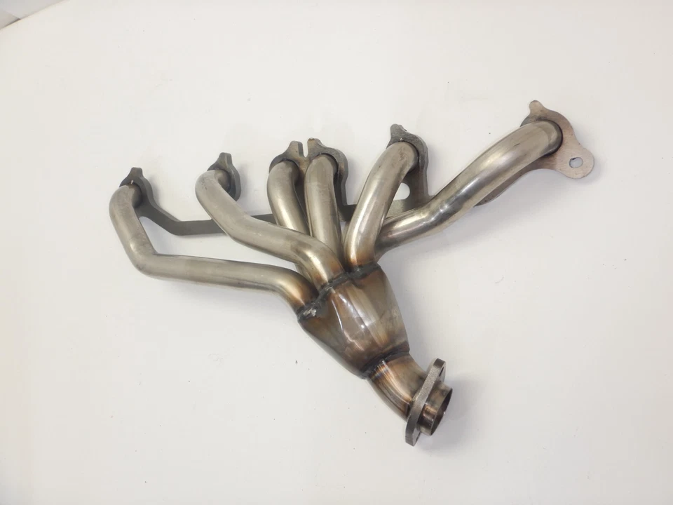 Cabezal de escape de acero inoxidable de alta resistencia Jeep Wrangler YJ TJ 91-98 4,0 Foto 4 de 4