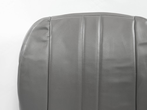 1997-1999 Compatible with Chevy Express Driver Bottom Vinyl Seat Cover GRAY - Picture 2 of 5