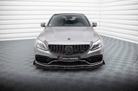Front Ansatz Flaps Spoilerlippe Mercedes C-Klasse AMG C63 Limousine / Kombi W205