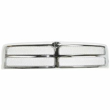 Front Grille Chromesliver Fits 1994 2002 Dodge Ram Pickupfullsize