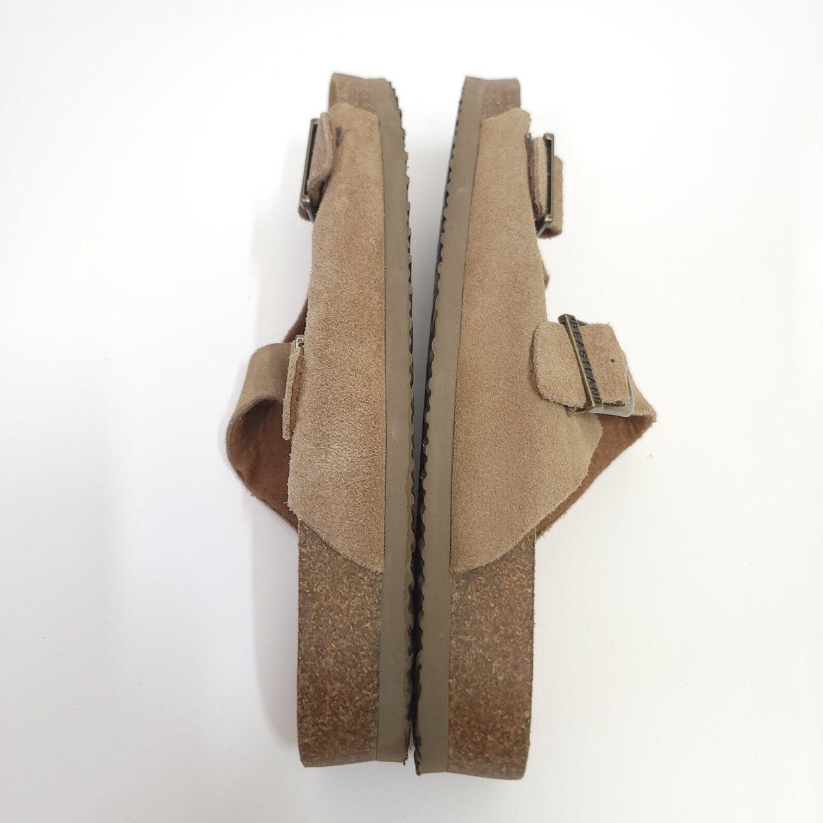 Eastland Mens Sandals Size 12 D Leather Cambridge Buckle 