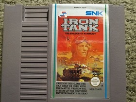 Iron Tank Nintendo NES PAL A Cartridge, Cleaned & Tested NES-IT-AUS
