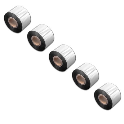5x Thermotransfer Band für Bixolon Samsung SLP-TX403 SLP-TX400 Wachs Harz schwa