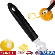Stainless Steel Lemon Zester Peeler Citrus Knife Bartender Accessories Cocktails