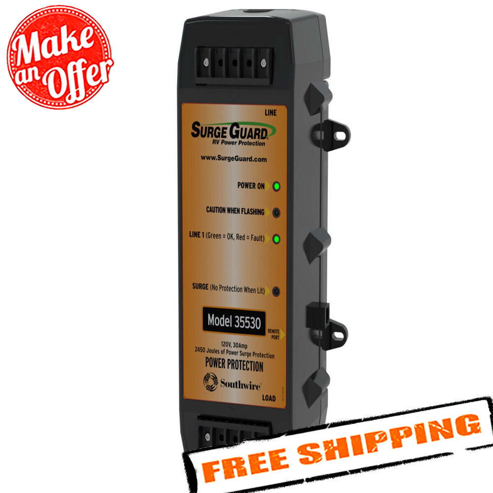 Southwire 35530 Surge Guard 30A Surge Protector eBay