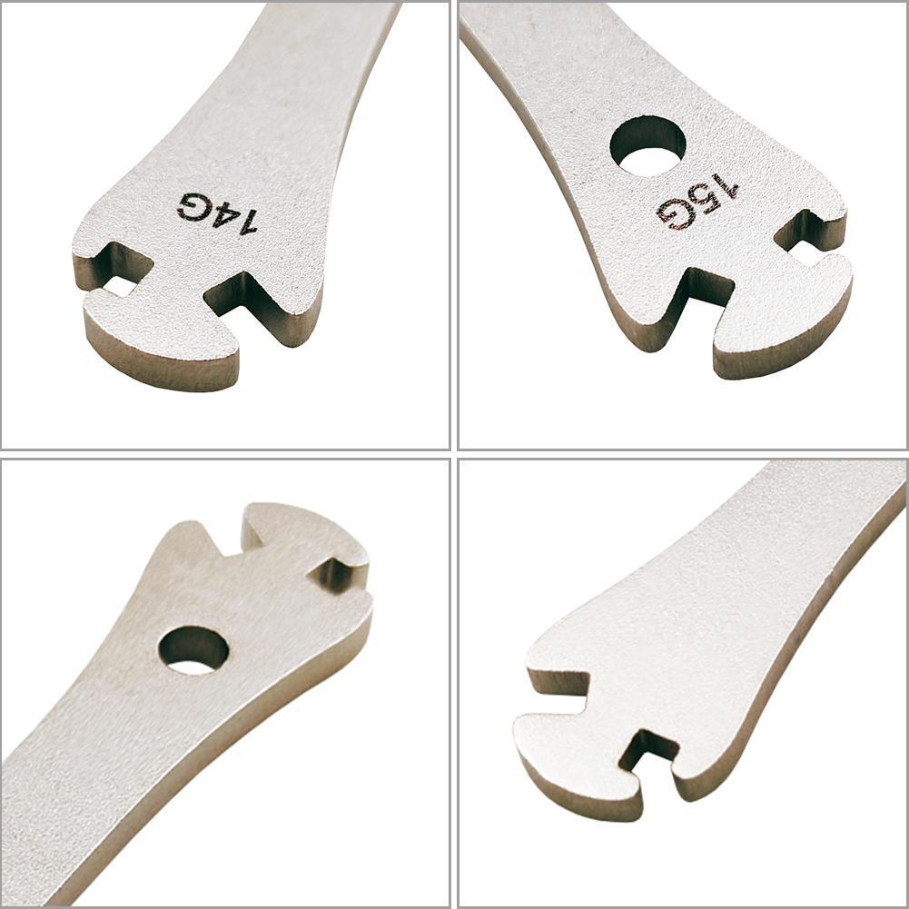 14 15G Bike Spoke Wrench Bicycle Spoke Repair Tools Wheel Tension Tools