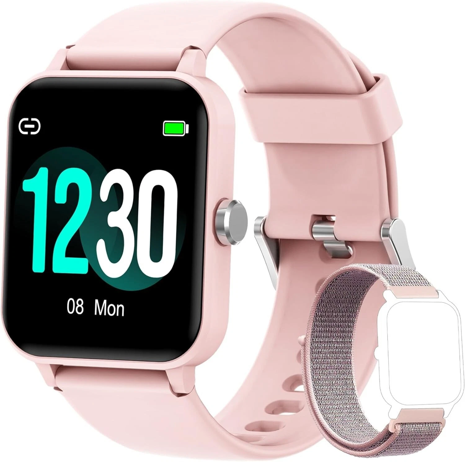 Smart Watch Women Men with Phone Function Wristwatch for iPhone Samsung Huawei