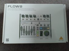 Behringer Flow 8 Digital Mixer Opened Never Used. Can Be Operated By Bluetooth