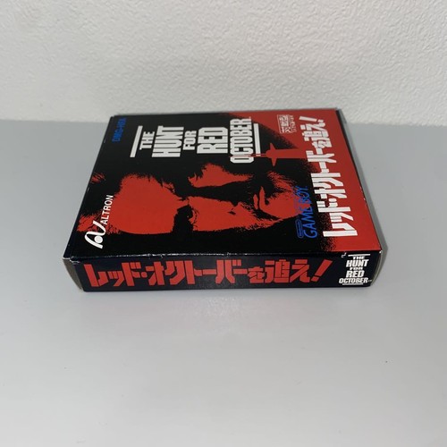 Nintendo Gameboy Software THE HUNT FOR RED OCTOBER Shooting Game Used Japan - Picture 9 of 10