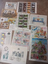 Vatican-San Marino No. 17 Sheets-Booklets with Special Cancellations See Photo