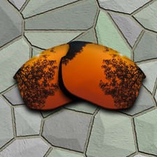 Red Orange Polarized Lenses Replacement for-Oakley Mercenary OO9424