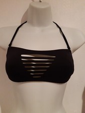  NEW TopShop. Black Bikini Top S22 Size 8 4 