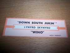 1 Lynyrd Skynyrd Down South Jukin' / Wino Jukebox Title Strip