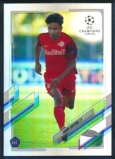 Karim Adeyemi 2020-21 Topps Chrome UEFA Silver Refractor RC Rookie Dortmund #99