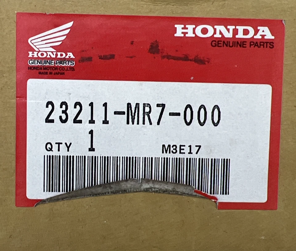 OEM 23211-MR7-000 HONDA 1990 VFR750R A, AC MOTORCYCLE TRANSMISSION MAINSHAFT 15T Foto 3 de 4