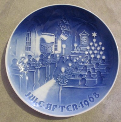 b&g denmark christmas plates