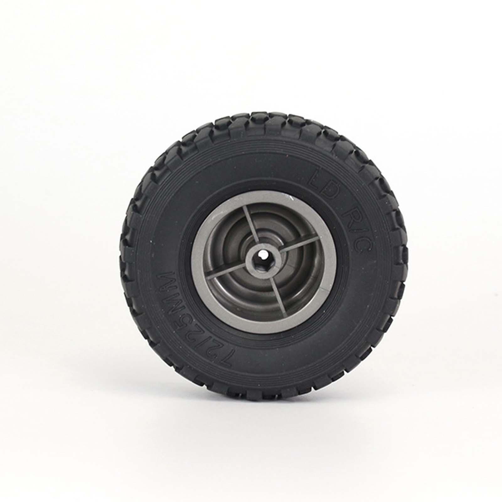 4 Stück 1/16 RC Crawler Reifen, 72 Mm – Weiche Offroad-Reifen Für WPL B14 D90 C44 Modelle