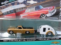 1967 Chevrolet El Camino + Trailer, Maisto Tow & Go 1:64