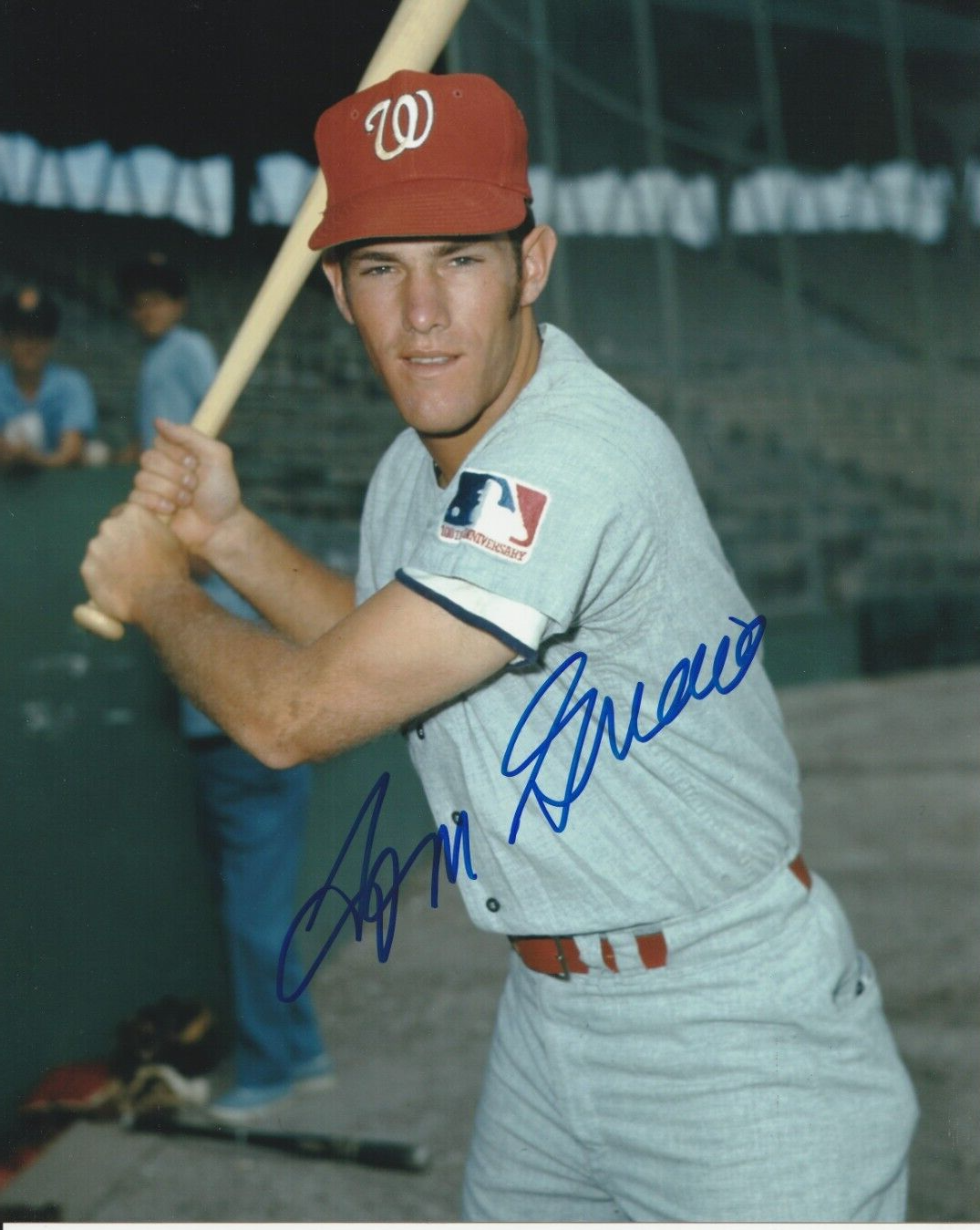 Tom Grieve Autographed 8x10 Texas Rangers Washington Senators F881 eBay
