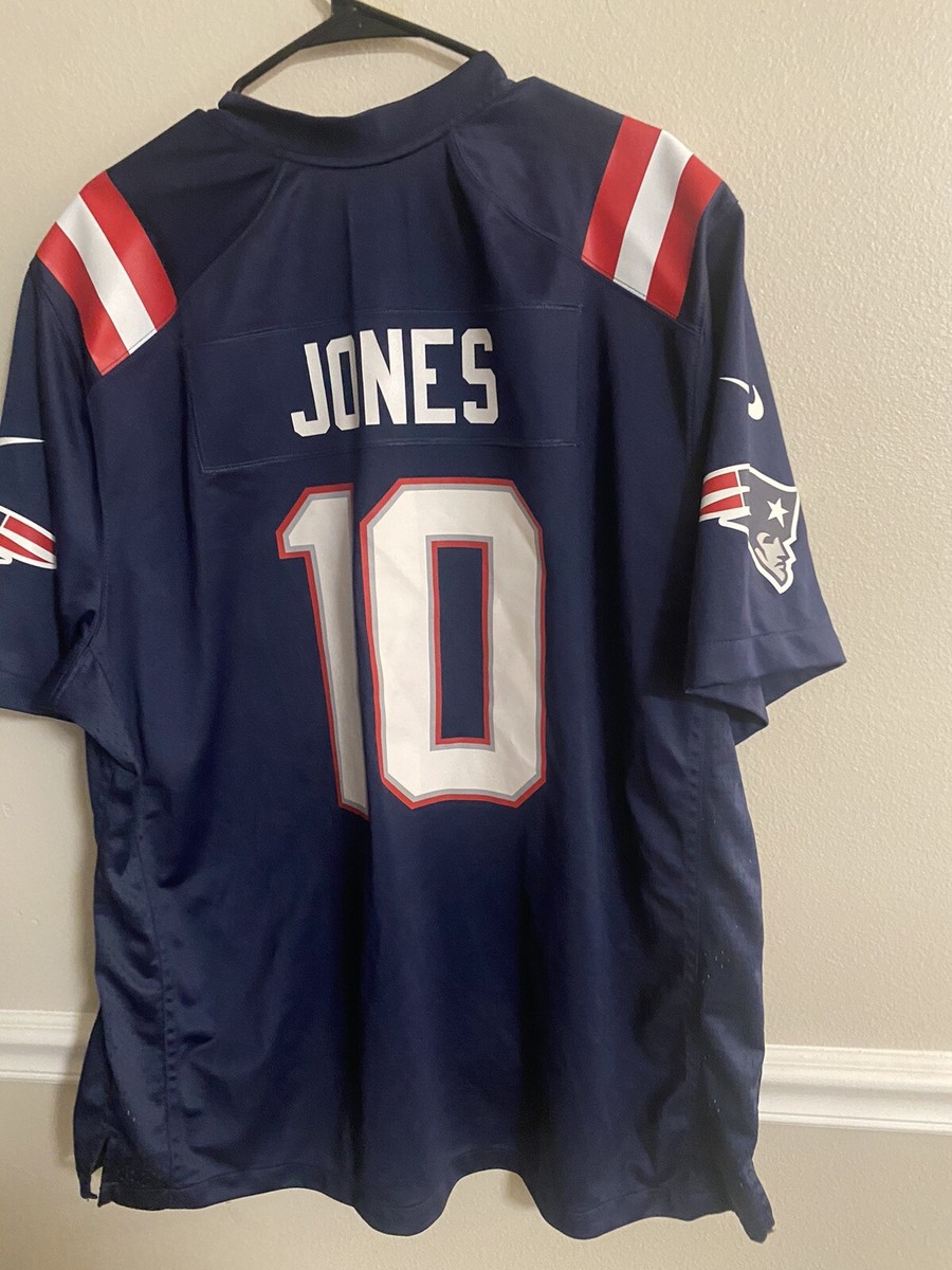 Nike NFL Sz XXL New England Patriots Jones 10 Stitched Jersey for