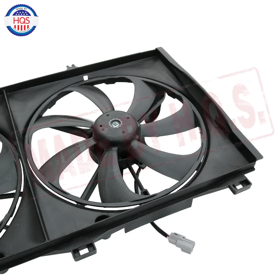 Ventilador de refrigeración de radiador y condensador 16361-0H090 para Toyota Camry 2007-2009 2,4 L L4 Foto 3 de 4