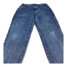 Vintage Lee Jeans Acid Wash Sz 10 Medium 80s 90s