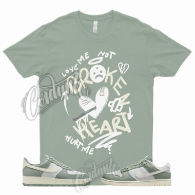 BROKEN T Shirt to Match Dunk Low Mica Green Sail Photon Air Force Max Plus LX 1
