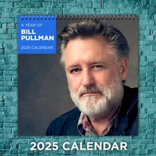 Bill Pullman 2025 Hollywood Stars Calendar, 12-Month Actor Wall Calendar