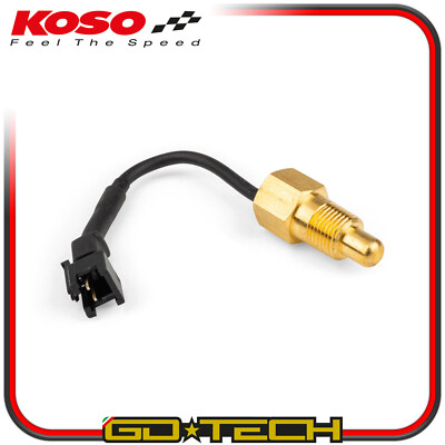Indicatore Della Temperatura Dell'acqua Dell'automobile Da 52 Mm 40 140 Retroilluminazione A 7 Colori Con Sensore Di Temperatura Dellacqua Adattatore Sensore Per Tubo Giunto Per Temperatura Dellacqua 18 Npt