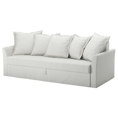 ikea holmsund sleeper sofa white