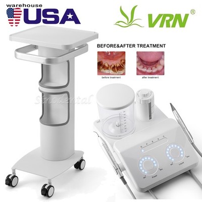 Dental Ultrasonic Scaler Sandblasting 2 in 1 Periodontal Therapy /Mobile Trolley