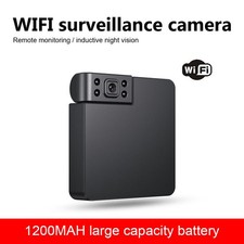 HD 1080P WiFi Mini Camera 180 Rotatable Wireless Camcorder IR Night Vision DVR