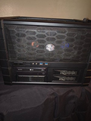 Cooler Master HAF XB EVO ATX PC Case - High Air Flow/LAN Box/Test Bench