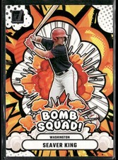 2025 Panini Donruss - Bomb Squad Seaver King #11 (RC)