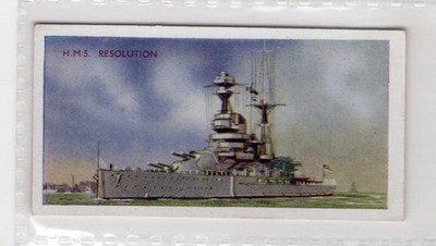 Carreras - Our Navy 1937 #30 HMS Resolution